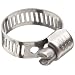 Precision Brand M6HSP All 300 Series Stainless Worm Gear Hose Clamp, 5/16" - 7/8" (Pack of 10)