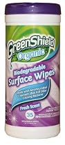 Greenshield Organic, Biodegradable Surface Wipes, 35-Count (pack Of 6)
