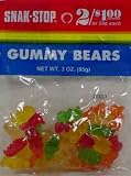SATHERS 7129 CANDY GUMMY BEARS (PACK OF 12)