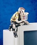 PC topper - Surf too long Skeleton Figurine