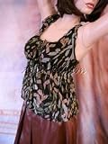 $1800 New MISSONI Black Silk Chiffon Baby Doll Top 38 / 4
