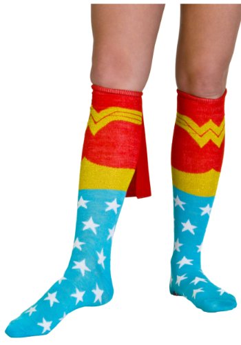 Superhero Adult Knee High Cape Sock