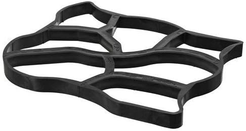 Pathmate 04241 16"x16"x1.5" Concrete Stepping Stone Molder with Random Pattern