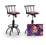 2 24"-29" Betty Boop Print Purple Black Metal Adjustable Specialty / Custom ....