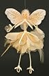 Yellow Feather Fairy 6" Ornament