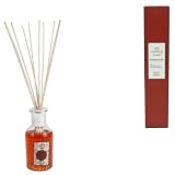 AT-Giftware - AB204RR - Set Diffuseur de Parfums - Bouquet de Parfums de Maison - 220ml - Frambroise Mûre
