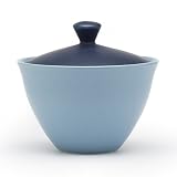 Noritake Kona Indigo Sugar Bowl with Cover, 13-1/2-ounces
