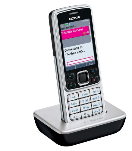 Nokia 6301 Phone, Black/Silver  (T-Mobile)