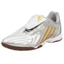 adidas Men's Absolado PS Indoor Turf Shoe,Silver/Gold/Gold,10.5 M