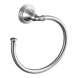 KOHLER K-10557-G Devonshire Towel Ring, Brushed Chrome