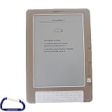Premium Rubberized Silicone SKin Case (Smoke) with Free Carabiner Key Chain for the Amazon Kindle DX (9.7 Inch Screen)