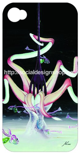 015）『強引な腕』（尚美）アマゾン限定 iPhone4,4S対応ホワイトケース（social　design　shop）