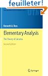 Elementary Analysis: The Theory of Ca...