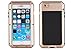 iPhone 6 Case, Shockproof Dustproof Waterproof iPhone 6S Case Aluminum Alloy Metal Glass Cover Case For Apple iPhone 6 /iPhone 6S 4.7 inch-Gold