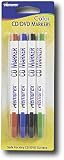 MEMOREX 32020460C 4PK CD MARKER CLIP STRIP