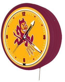 Arizona State Sun Devils Neon Clock