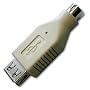 �A�C�l�b�N�X USB�ϊ��A�_�v�^�[ USB��PS2 ADV-106