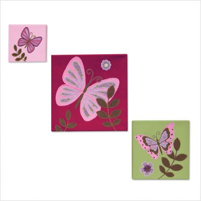 Emily Canvas Wall Art Set of 3