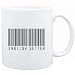 Mug White " English Setter BARCODE " Dogs