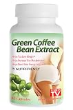 Green Coffee Bean Extract – 100% Pure! 800mg 60 Vegetarian Capsules, Weight Loss, 50% Chlorogenic Acids, Nutrifrenzy Brand (Super Sale!)