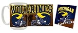 Michigan Wolverines Mug & Coaster Combo