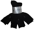 Men's Polo by Ralph Lauren 4 Pack of Socks Black w/ Pony