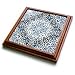 Houk Digital Abstraction Art - Fancy Kaleidoscopes - Money for nothing Mandala - Trivets