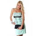 Exklusives Corsagen Cocktailkleid in mehreren Farben (4886