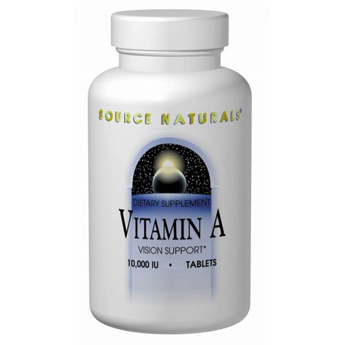 Cyber Monday Source Naturals Vitamin A Palmitate 10,000IU, 250 Tablets Deals