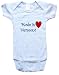 MADE IN VERMONT - VERMONT BABY - State-series - White, Blue or Pink Onesie / Baby T-shirt