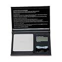 US-SONIC-500 500g x 0.1g Flip Over Stainless Steel Tray Digital Pocket Scale