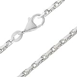 Schmuck-Pur Massive echt 925/- Silber Ankerkette Halskette