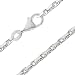 Schmuck-Pur Massive echt 925/- Silber Ankerkette 50cm Halskette