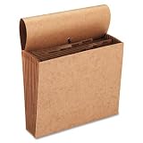 Jan-Dec Indexed Expanding Files, 21 Pockets, Kraft, Letter, Brown