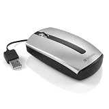 Verbatim 96990 Easy Riser Notebook Optical Mouse (Silver and Black)
