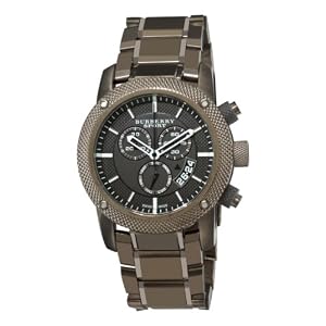 Burberry Men\’s BU7716 Chrono Sport Brown Chronograph Dial Watch