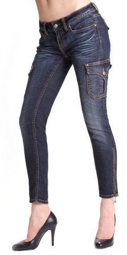 Antique Rivet Donna - Juniors Cargo Pkt Jean-30 (MADISON)