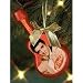 Elvis Presley Red Sparkle Guitar Christmas Tree Ornament