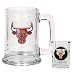 Chicago Bulls NBA Boilermaker Set - Primary Logo