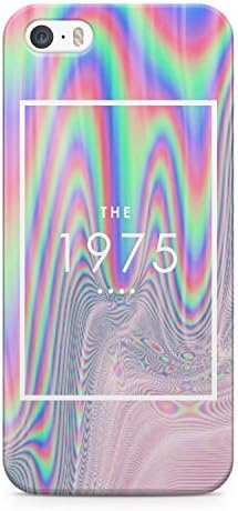 The 1975 Colorful Paint Rad Tye Dye Soap Film Trippy Holographic Hard Plastic Snap-On Case Cover For iPhone 5 and iPhone 5s