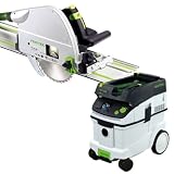 Festool TS 75 EQ Plunge Cut Saw + CT 36 E Dust Extractor Package (Misc.)