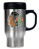 NHL Chicago Blackhawks Stainless Steel Travel Mug - Primary Logo