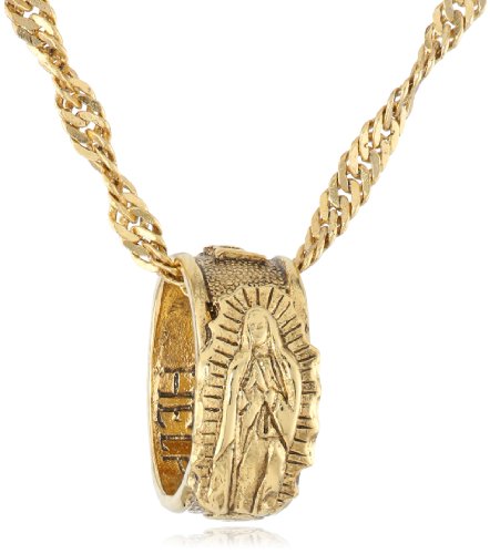 The Vatican Library Collection Gold-Tone Our Lady of Guadalupe 