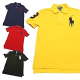 ポロラルフローレン(Polo Ralph Lauren) ボーイズ半袖 ポロシャツ 全5色 547065 POLO BOYS ビッグポニー男女兼用 並行輸入品
