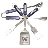 NCAA Washington Huskies 4 Piece Barbecue Set