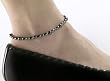 Magnetic Hematite Ankle Bracelet Anklet, 9.5 " - 1 anklet