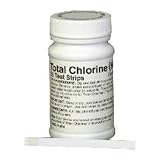 Industrial Test Systems, Inc. High Range Total Chlorine Water Test Kit bottle of 50 tests measures up to 80 ppm