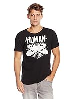 Springfield Camiseta Manga Corta (Negro)