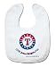 MLB Texas Rangers White Snap Bib with Team Logo