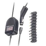 90 Watt Universal Laptop Notebook AC/Auto car Power Adapter for Gateway HP COMPAQ DELTA ASUS NEC TOSHIBA ACER LITEON NEC GATEWAY SAMSUNG SONY FUJITSU DELL SHARP IBM/LENOVO APPLE Car DC Adapter come with 15DC plugs w/LED